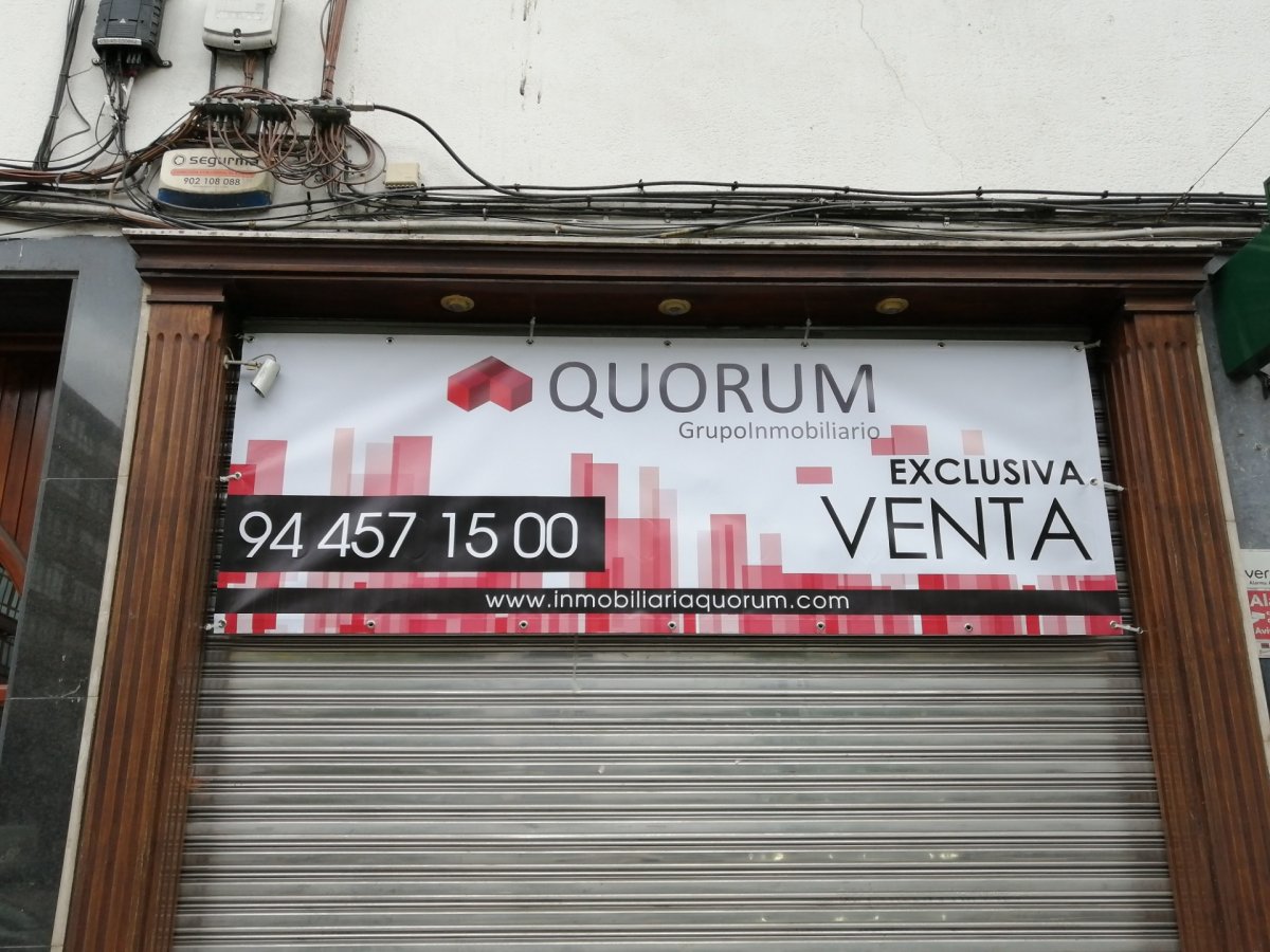 Local Comercial Con Muchas Posibilidades En Pleno Centro De Galdakao!!