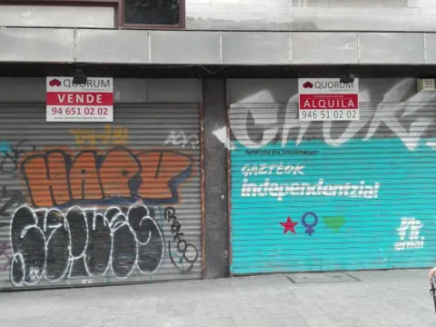 Alquiler y Venta de local de 237 m2, con salida de humos en Zona Lehendakari Aguirre con Universidad