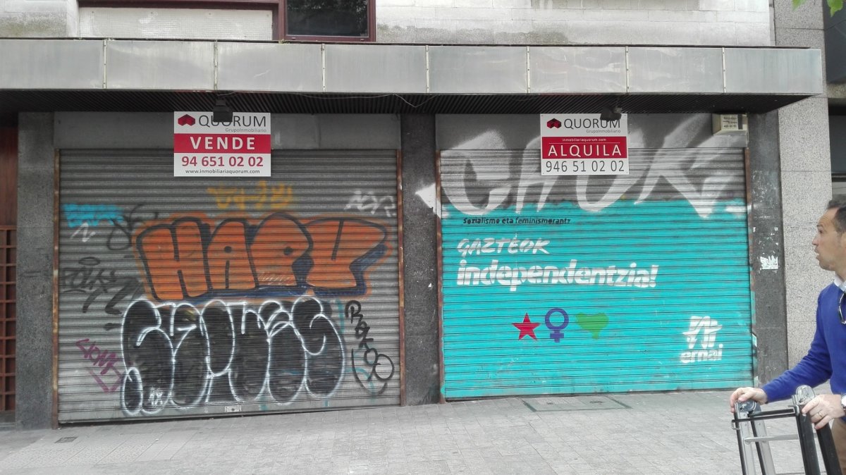 Alquiler y Venta de local de 237 m2, con salida de humos en Zona Lehendakari Aguirre con Universidad