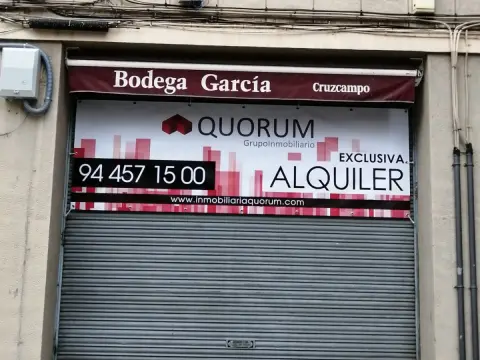 Gran Bodega Bar De 139m2 En Alquiler En Galdakao Centro