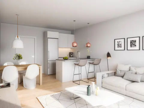 Vivienda 2 Hab De Obra Nueva en Deusto Living