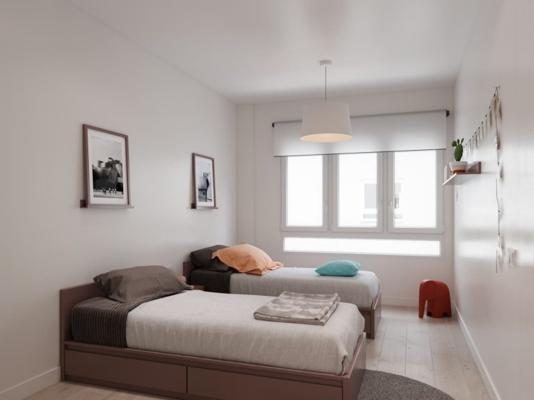 Residencial Biarritz - Dormitorio 2 camas