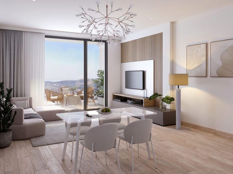 Goizargi Residencial salón hacia la terraza