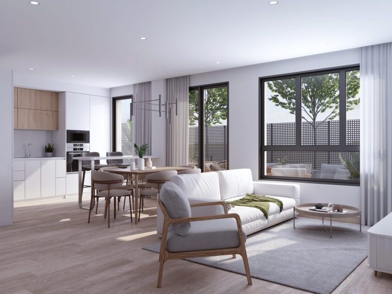 Residencial Catalina salón y terraza