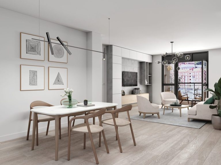 Residencia Uribarri comedor y salón