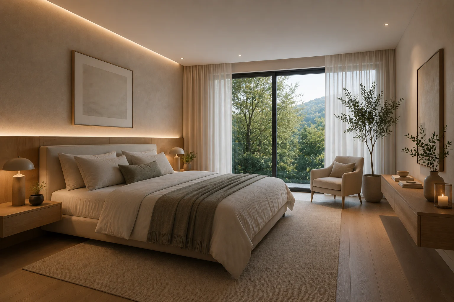 Cómo decorar la habitación para fomentar el descanso