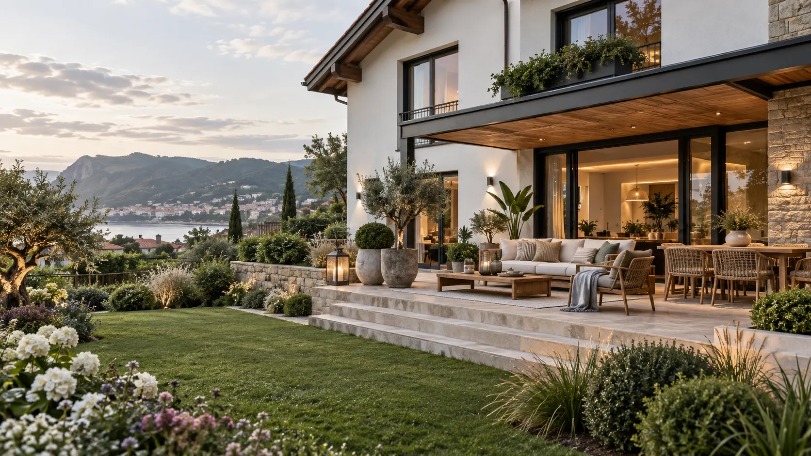 Tendencias en decoración exterior: transforma tu fachada, terraza o jardín en Bizkaia